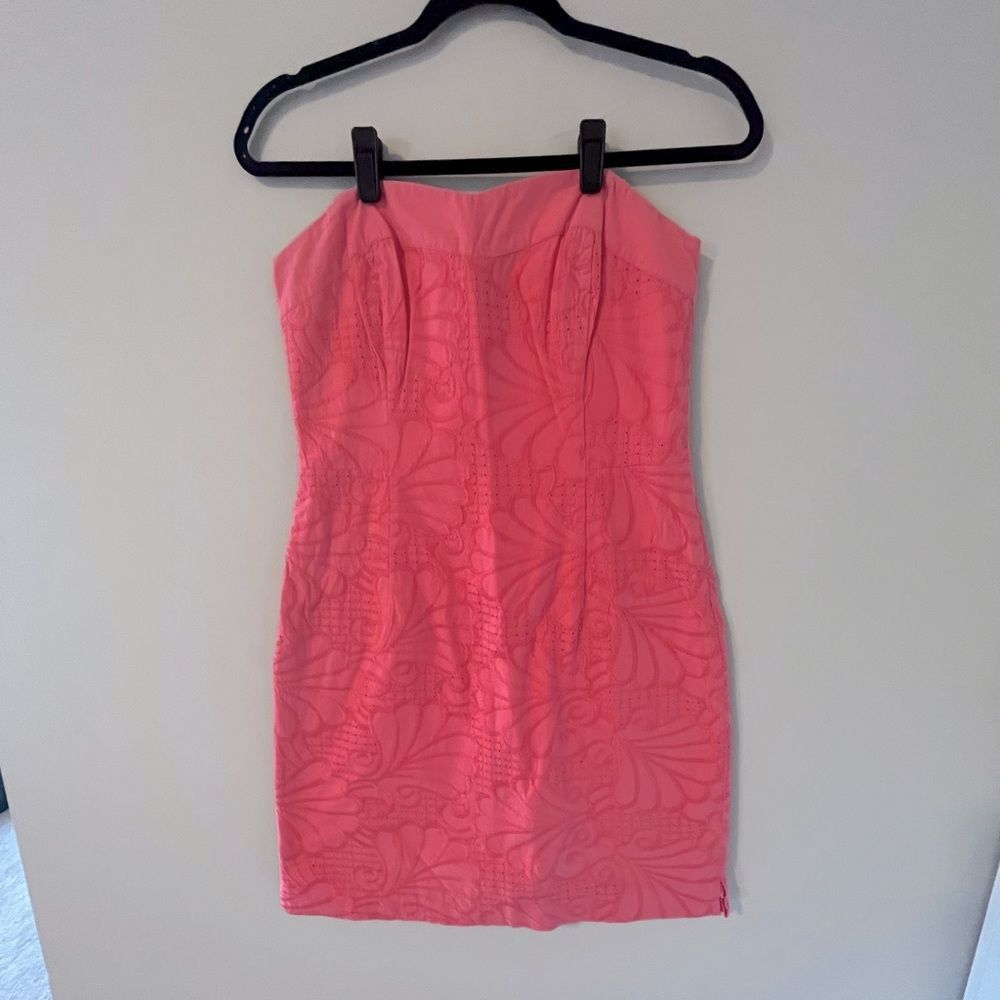 LILLY PULITZER STRAPLESS DRESS